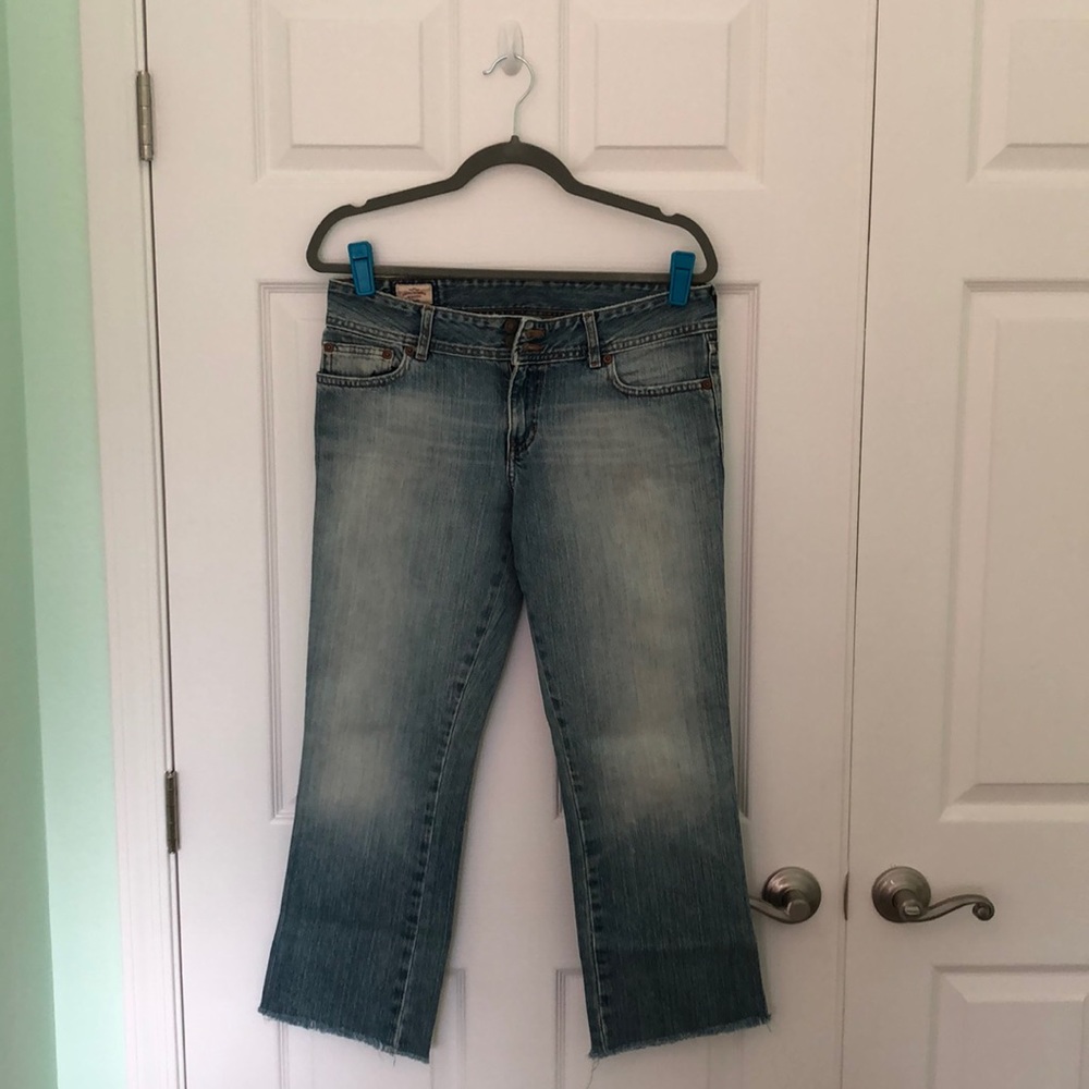 Vintage Abercrombie & Fitch crop jean